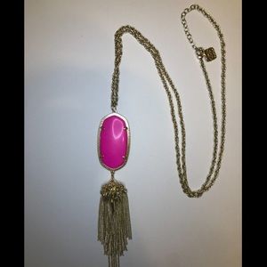 Kendra Scott Pink Rayne Necklace